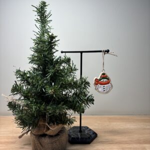 Kersthanger sneeuwman